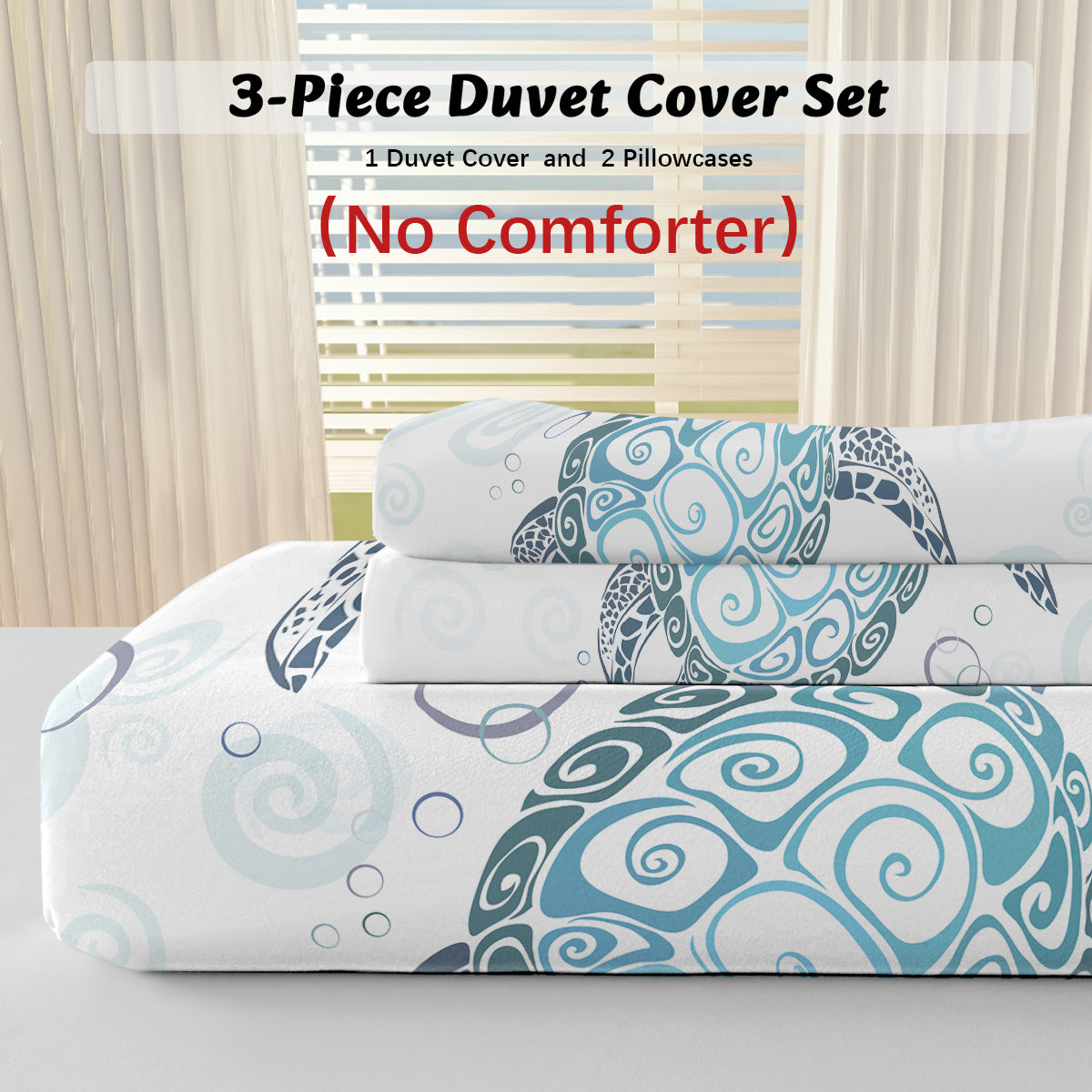Self-Made 3-Piece Bedding Set – Soft & Stylish Quilt Cover with Pillowcases