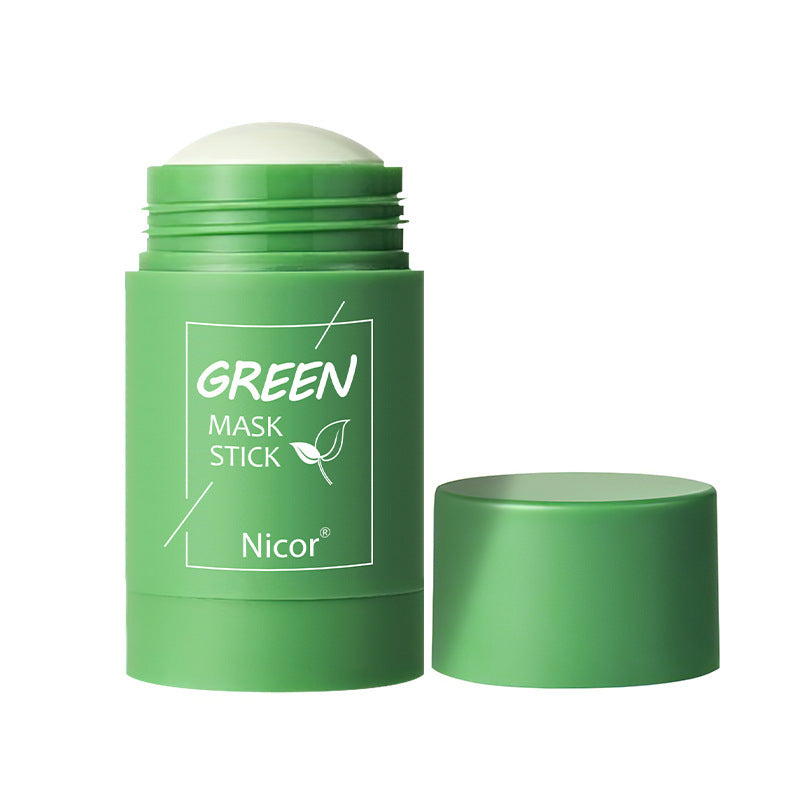 Green Tea Clay Stick Mask – Oil Control, Anti-Acne & Brightening