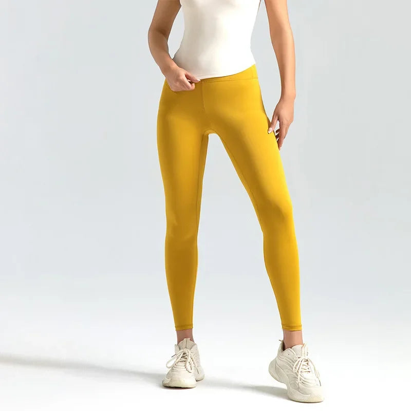 Women’s Seamless Gym Leggings – High Waist Booty Lifting Yoga Pants (S-3XL)
