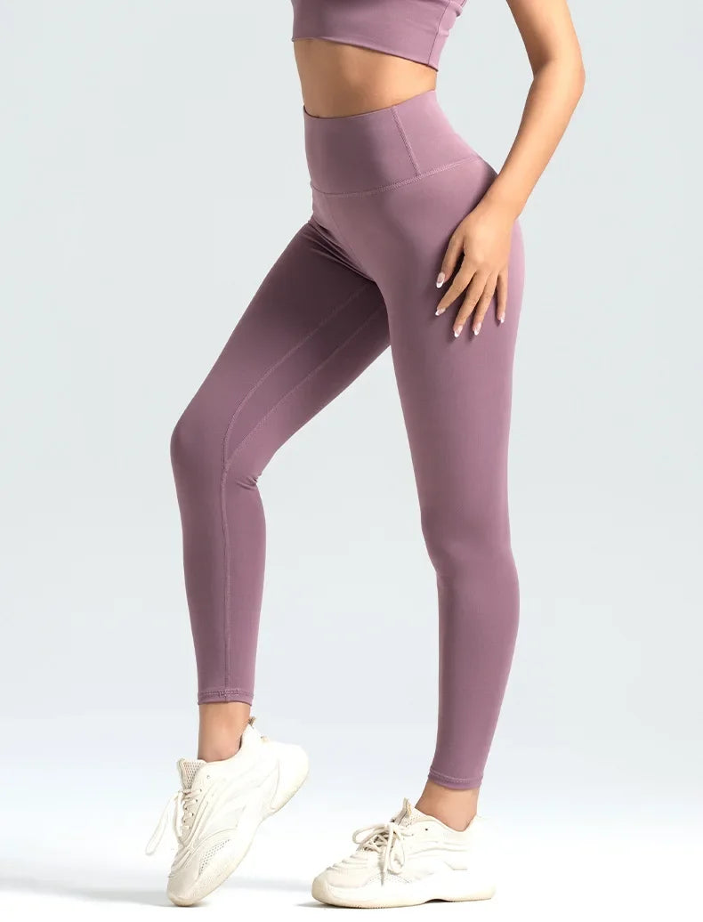 Women’s Seamless Gym Leggings – High Waist Booty Lifting Yoga Pants (S-3XL)