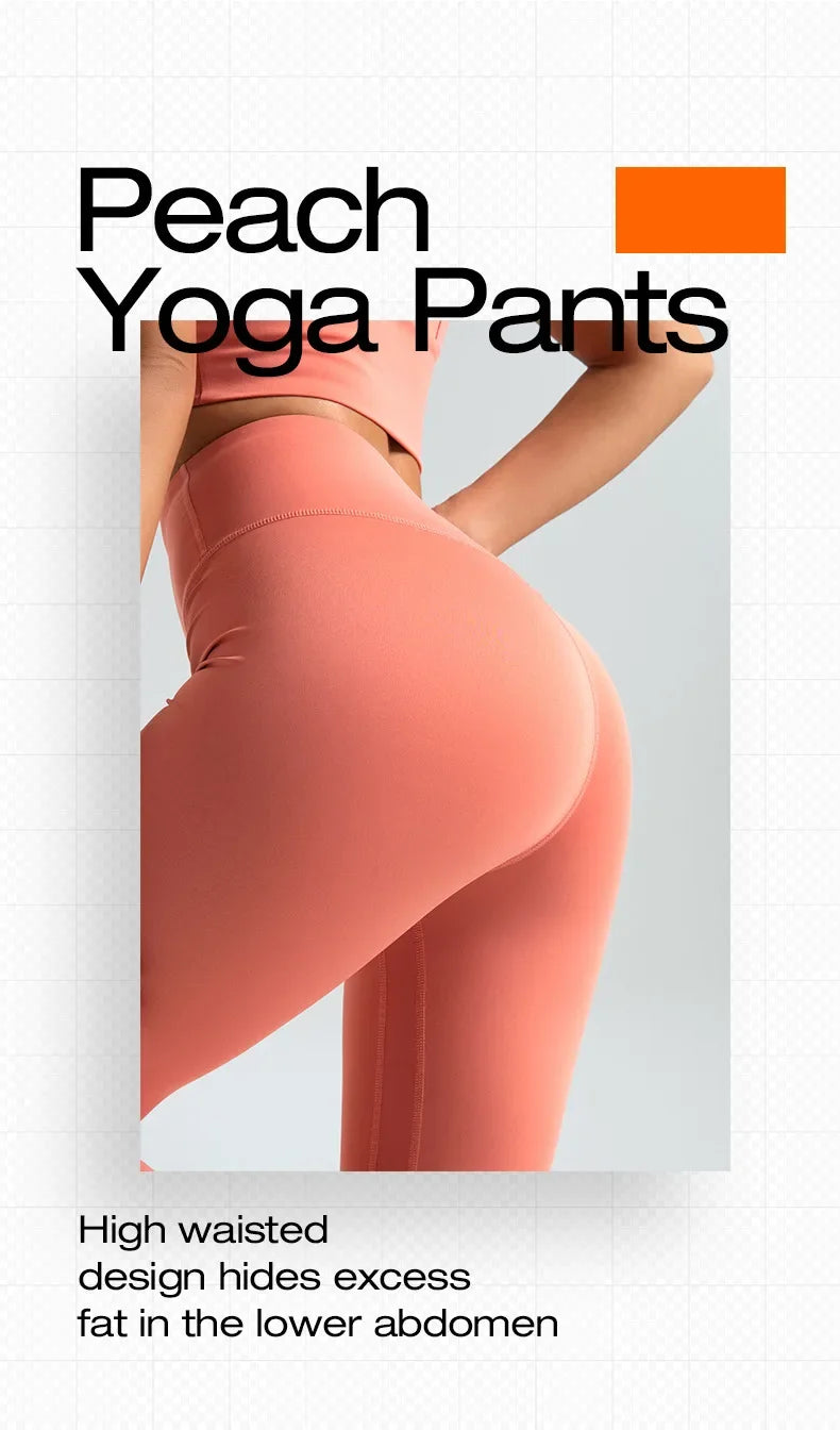 Women’s Seamless Gym Leggings – High Waist Booty Lifting Yoga Pants (S-3XL)