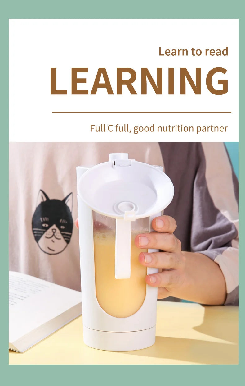 Portable Juicer Blender Bottle – 700ML 12-Blade Smoothie & Shake Maker