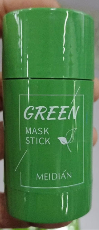 Green Tea Clay Stick Mask – Oil Control, Anti-Acne & Brightening