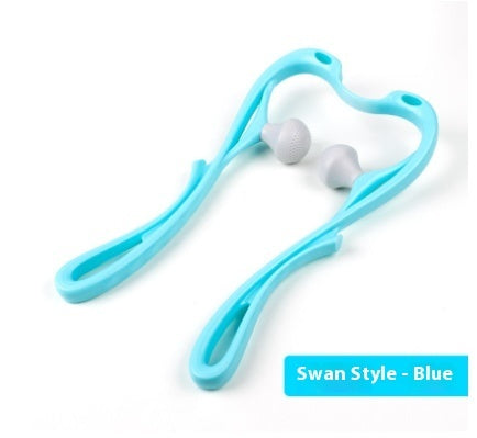 Manual Six-Wheel Neck Massager – Muscle Relaxation Roller Tool