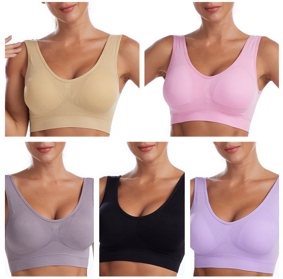 Women’s Running Sports Bra – Shockproof, High Support, and Comfortable Fitness Top