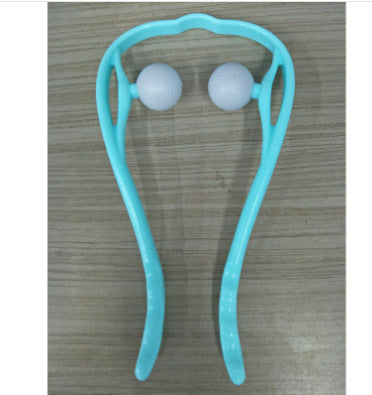 Manual Six-Wheel Neck Massager – Muscle Relaxation Roller Tool