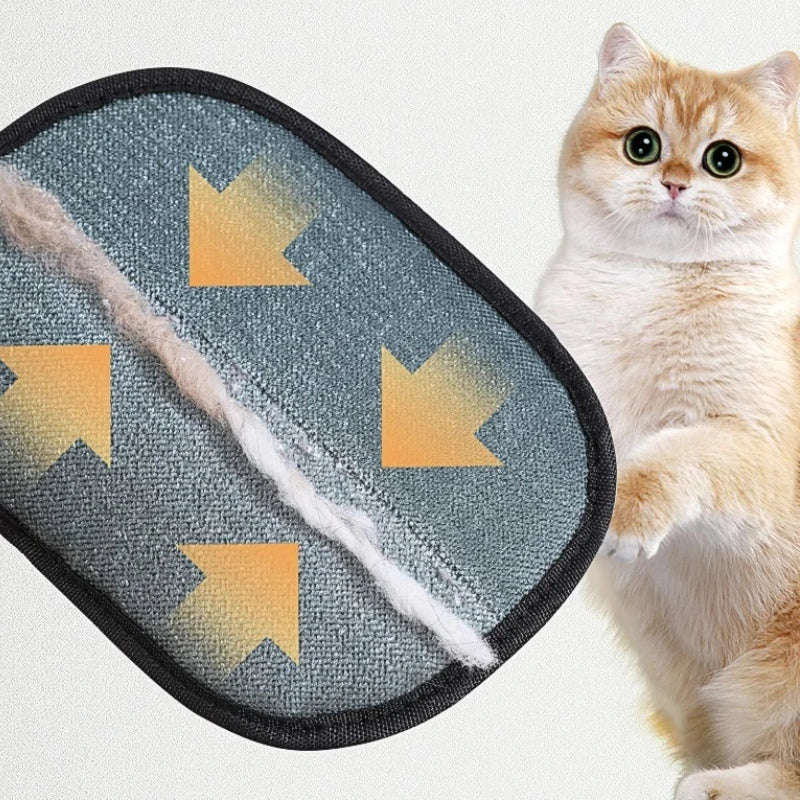 Pet Hair Remover Glove – Washable Portable De-Shedding Brush for Pets