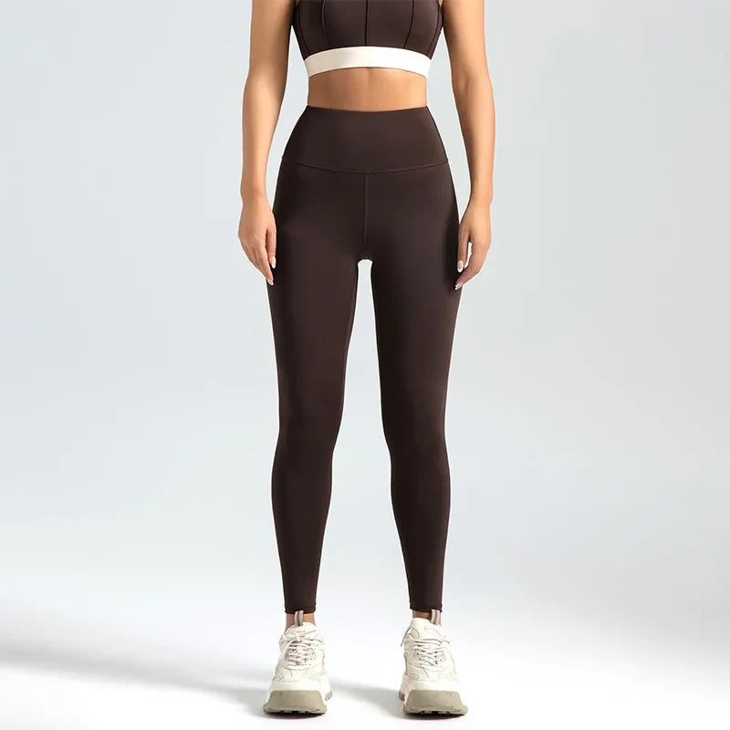 Women’s Seamless Gym Leggings – High Waist Booty Lifting Yoga Pants (S-3XL)