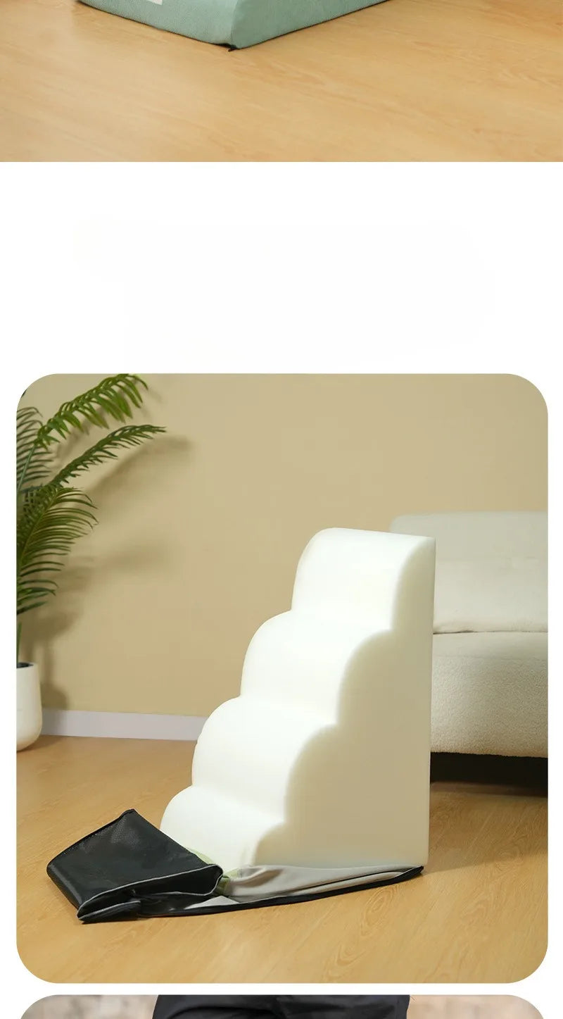 Pet Step Stairs – 2/3 Step Dog & Cat Ramp with Washable Cover