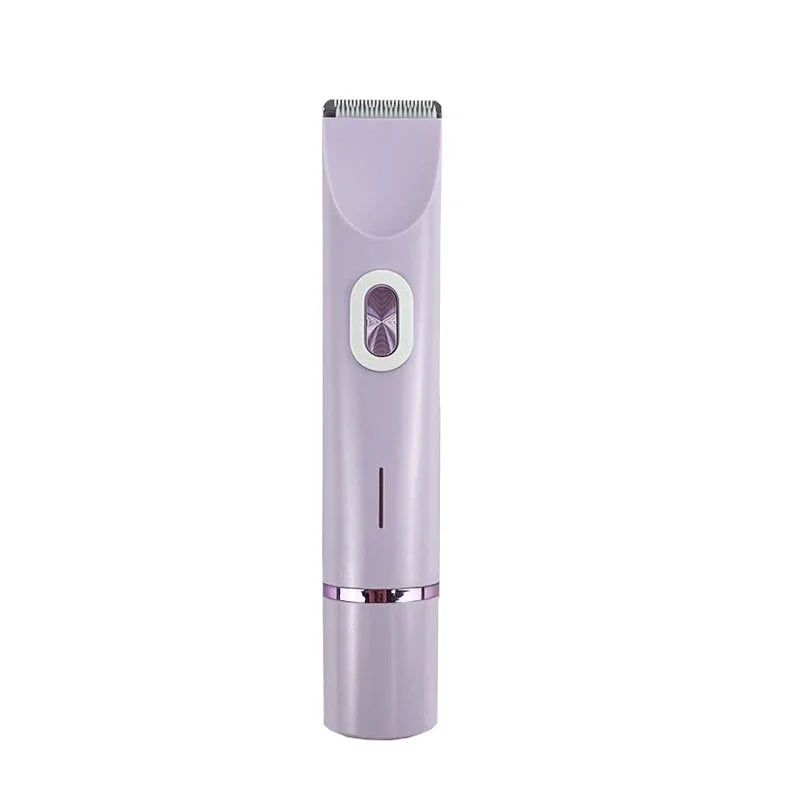 Portable 2-in-1 Waterproof Ladies Shaver – Painless Electric Hair Removal Razor