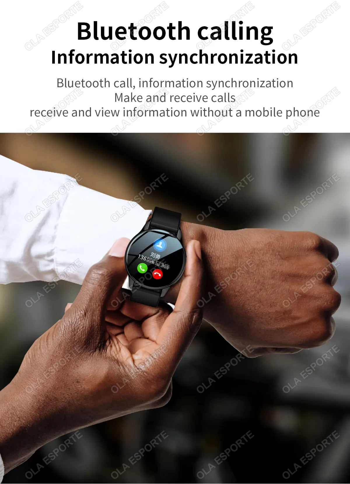 Xiaomi Smart Watch – Bluetooth Call, Heart Rate & Fitness Tracker