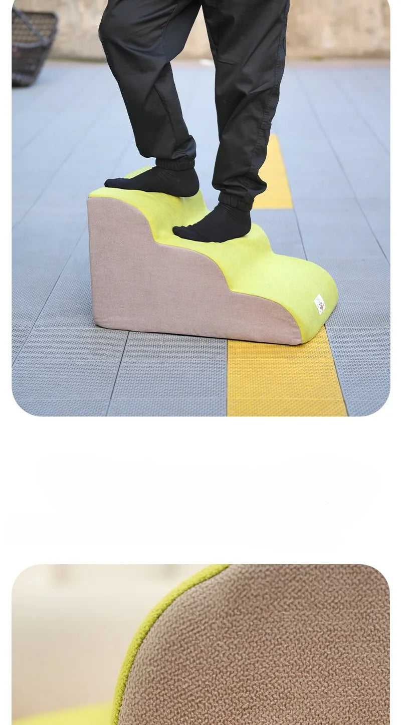Pet Step Stairs – 2/3 Step Dog & Cat Ramp with Washable Cover