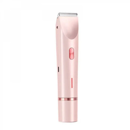 Portable 2-in-1 Waterproof Ladies Shaver – Painless Electric Hair Removal Razor