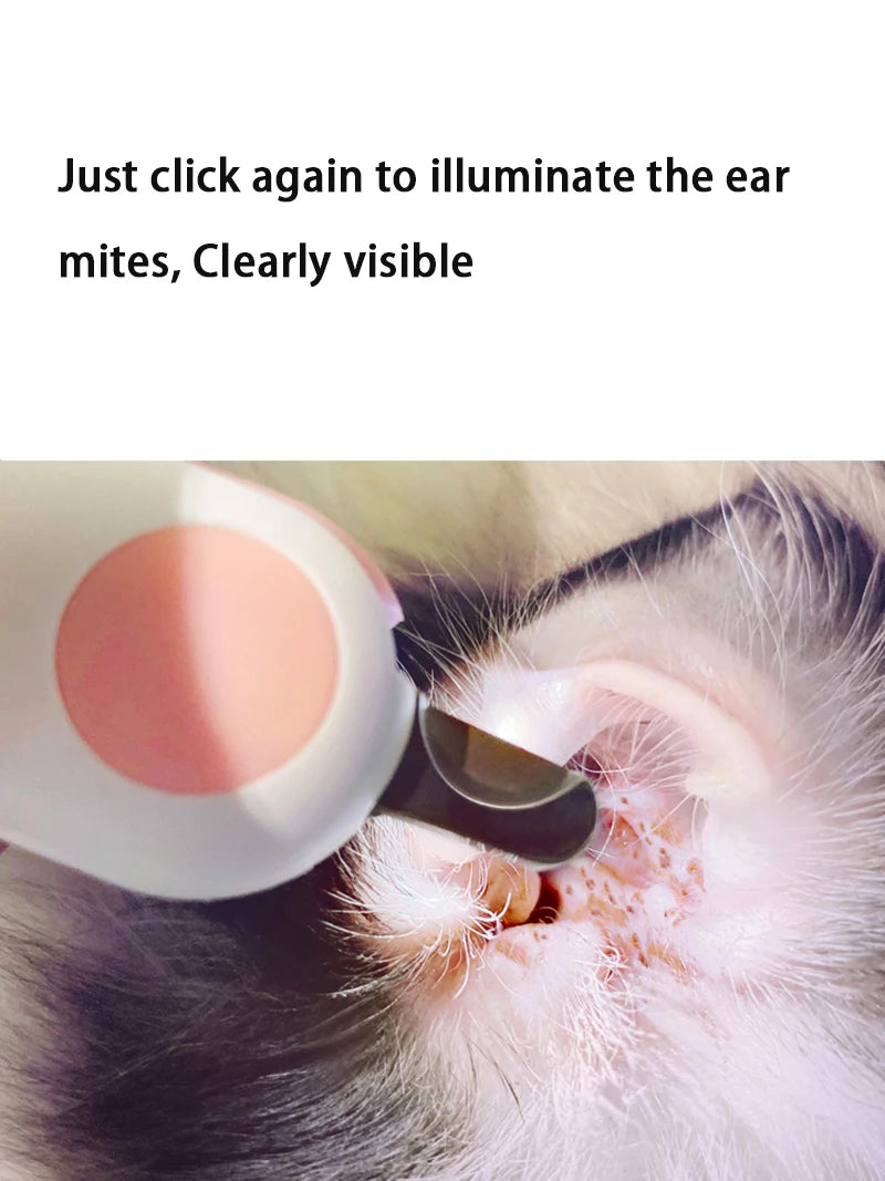LED Pet Nail Clipper – Professional Cat & Dog Claw Trimmer with Safety Lock