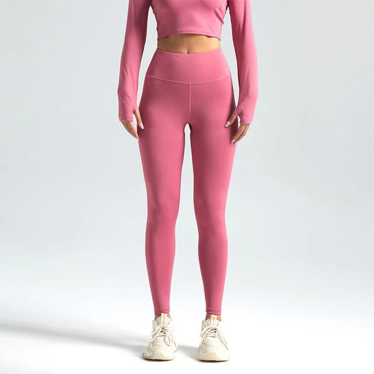 Women’s Seamless Gym Leggings – High Waist Booty Lifting Yoga Pants (S-3XL)