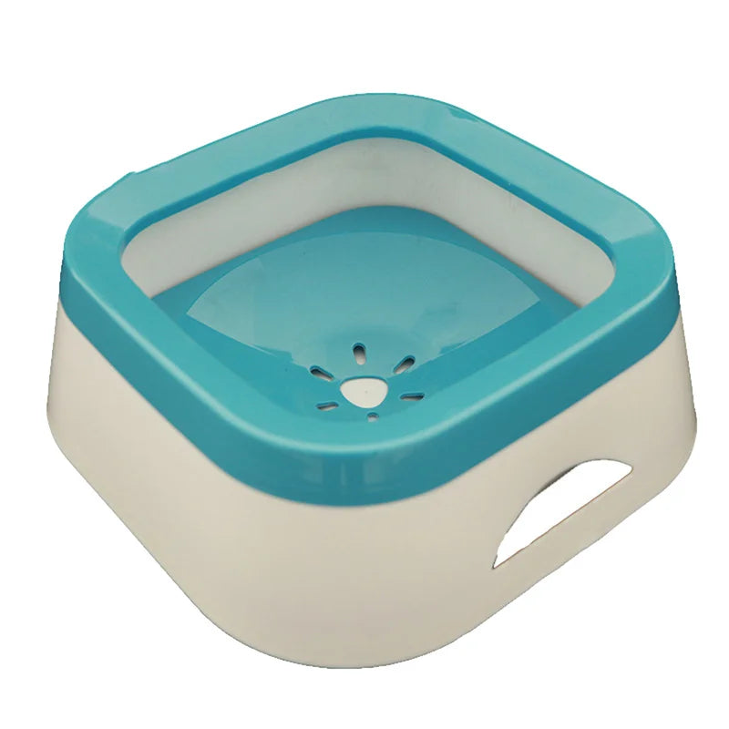 Anti-Splash Pet Water Bowl – 1L Large Capacity Drinking Bowl for Dogs & Cats