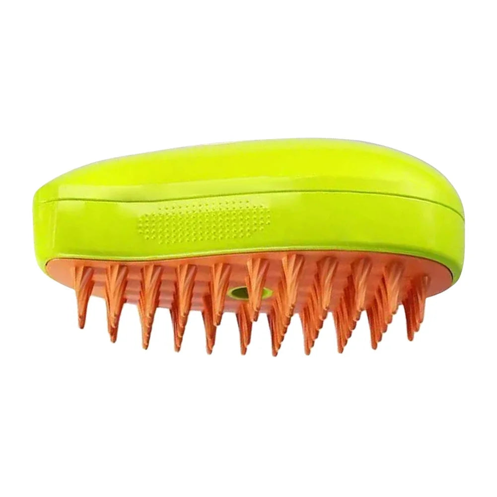 3-in-1 Pet Spray Massage Brush – Steam, Bath & Hair Removal Comb for Cats & Dogs