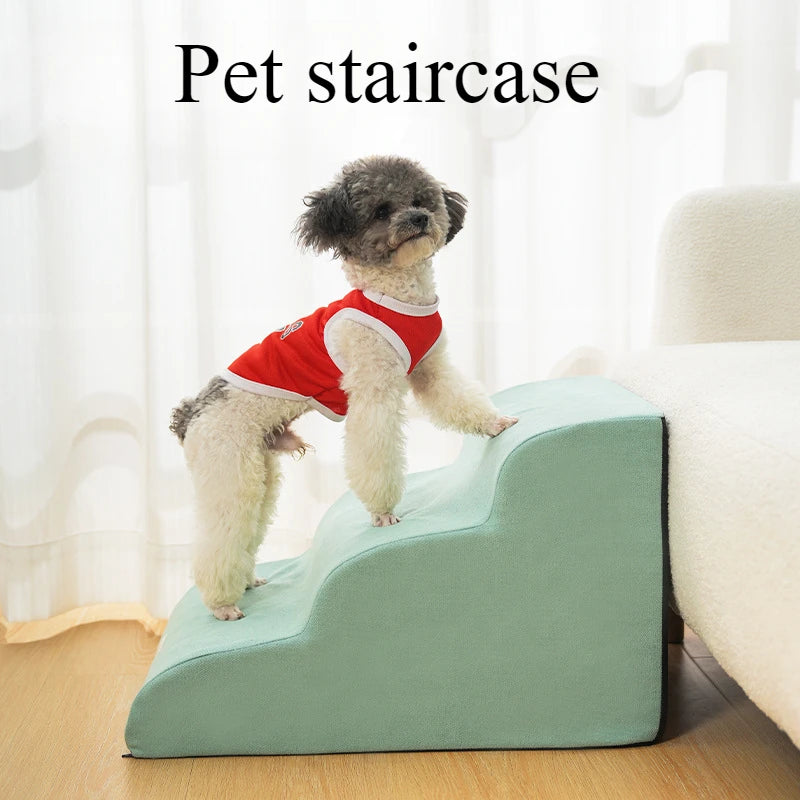 Pet Step Stairs – 2/3 Step Dog & Cat Ramp with Washable Cover