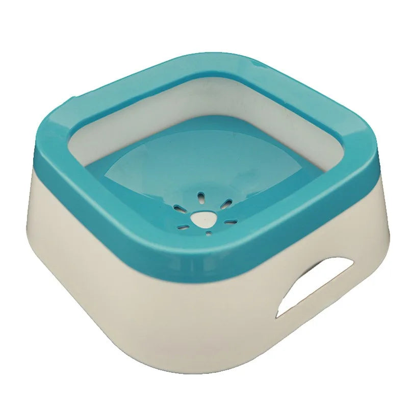 Anti-Splash Pet Water Bowl – 1L Large Capacity Drinking Bowl for Dogs & Cats