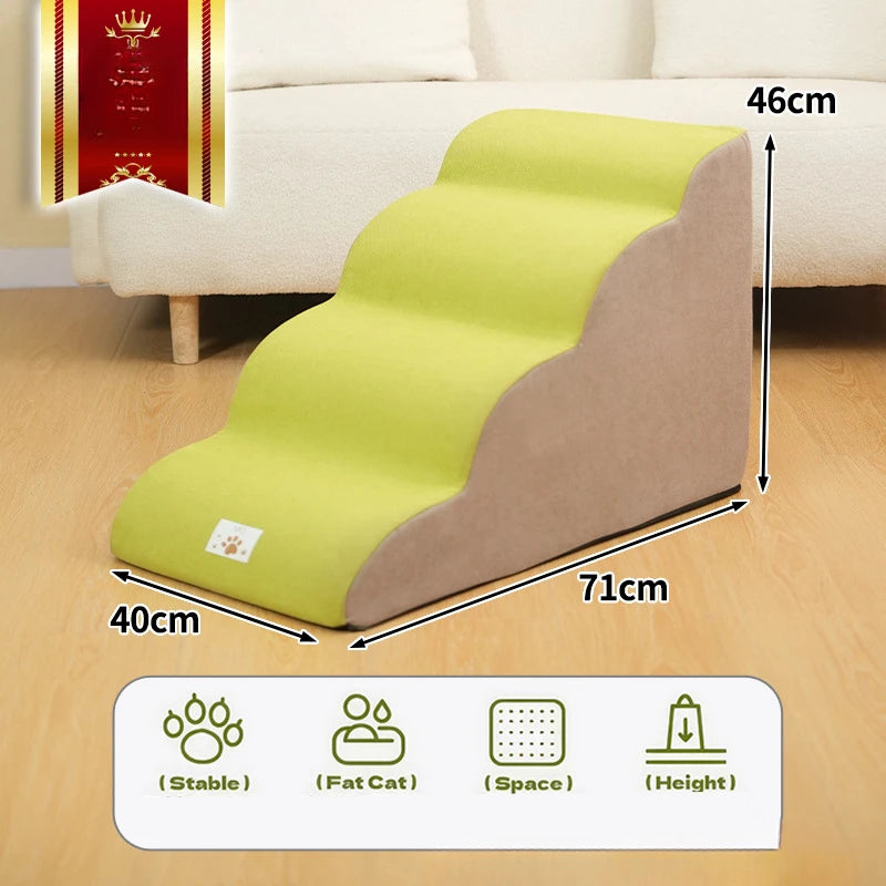 Pet Step Stairs – 2/3 Step Dog & Cat Ramp with Washable Cover