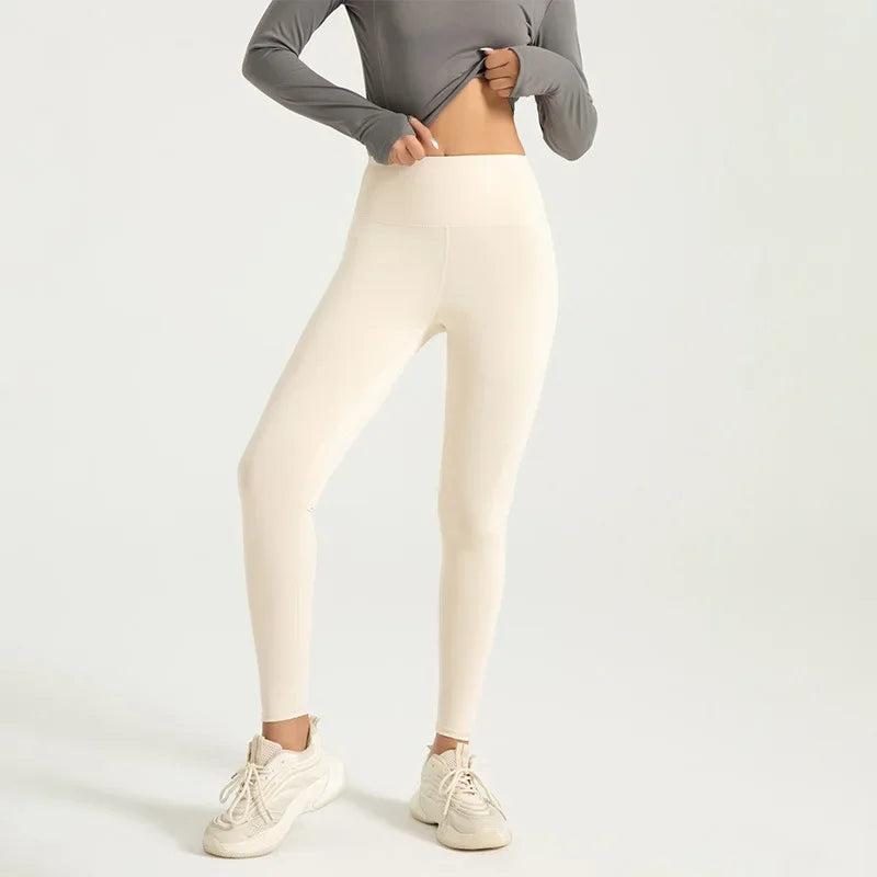Women’s Seamless Gym Leggings – High Waist Booty Lifting Yoga Pants (S-3XL)