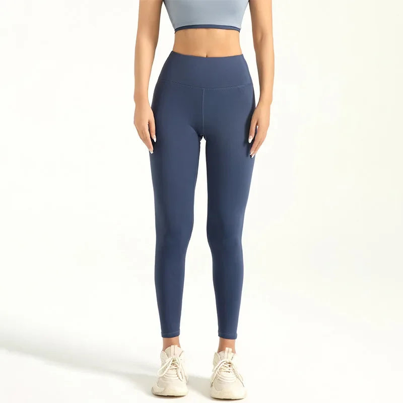 Women’s Seamless Gym Leggings – High Waist Booty Lifting Yoga Pants (S-3XL)