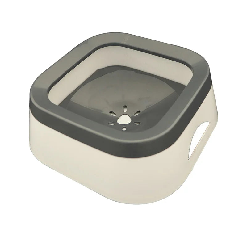 Anti-Splash Pet Water Bowl – 1L Large Capacity Drinking Bowl for Dogs & Cats