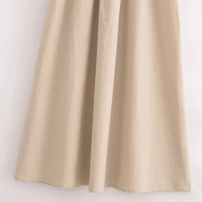 HXAO Elegant Long Dress 2025 – Women’s Sleeveless Casual Party Dress