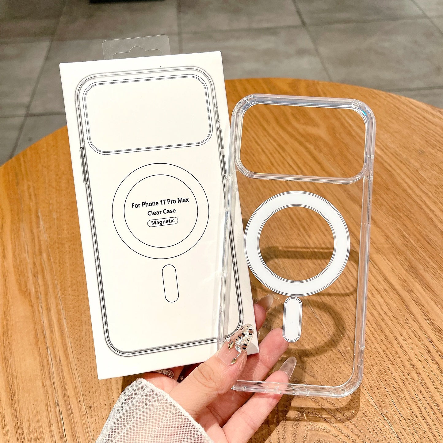 Magsafe Magnetic Clear Case for iPhone 11–17 Series