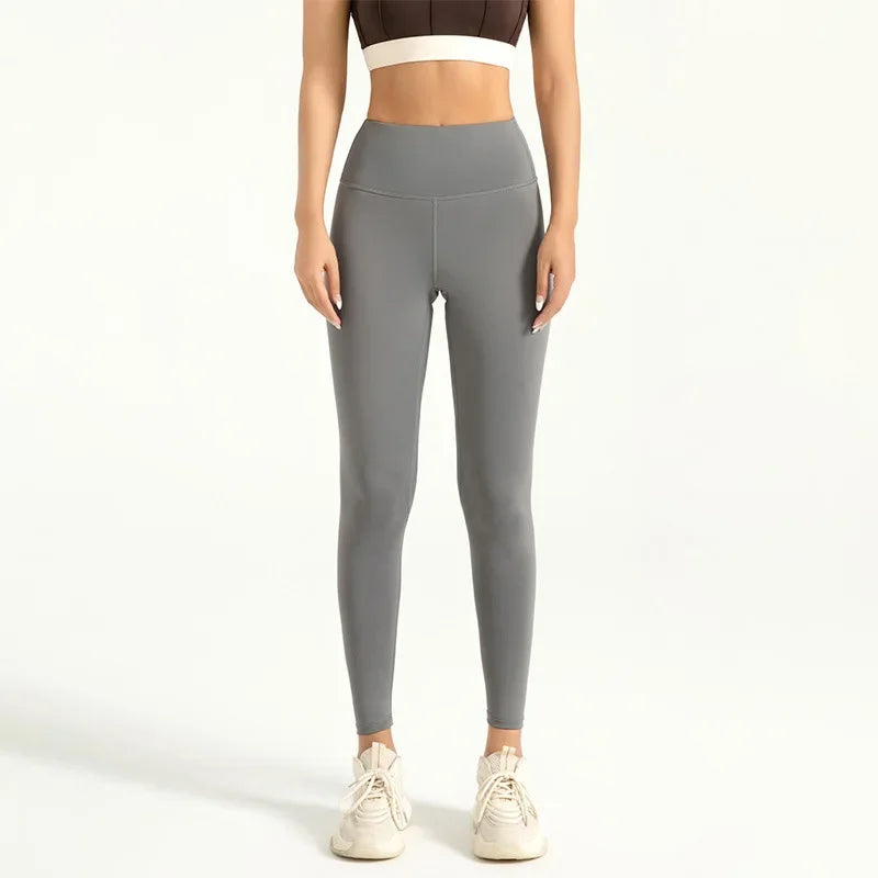 Women’s Seamless Gym Leggings – High Waist Booty Lifting Yoga Pants (S-3XL)
