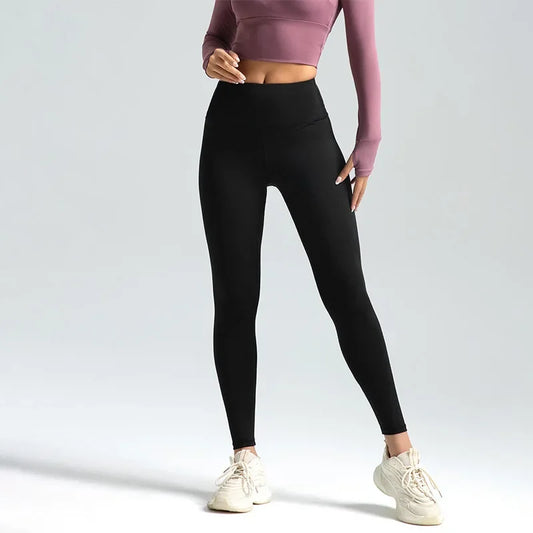 Women’s Seamless Gym Leggings – High Waist Booty Lifting Yoga Pants (S-3XL)