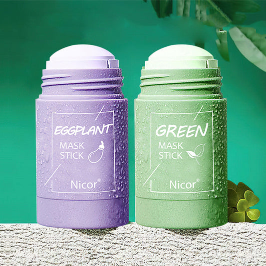 Green Tea Clay Stick Mask – Oil Control, Anti-Acne & Brightening