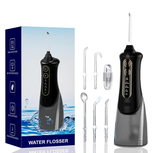 Sejoy Water Flosser | Cordless Rechargeable Oral Irrigator for Teeth & Braces – 5 Cleaning Modes.