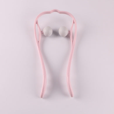 Manual Six-Wheel Neck Massager – Muscle Relaxation Roller Tool
