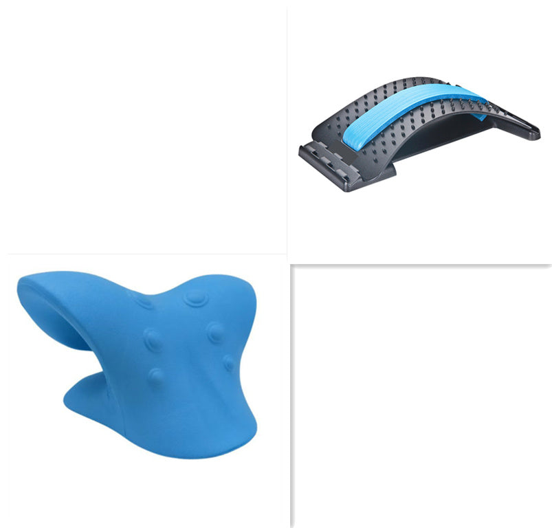 Manual Six-Wheel Neck Massager – Muscle Relaxation Roller Tool