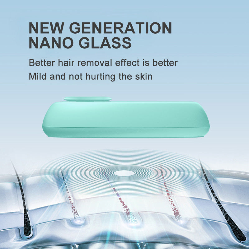 Crystal Hair Eraser – Painless Hair Removal & Exfoliating Tool for Smooth Skin