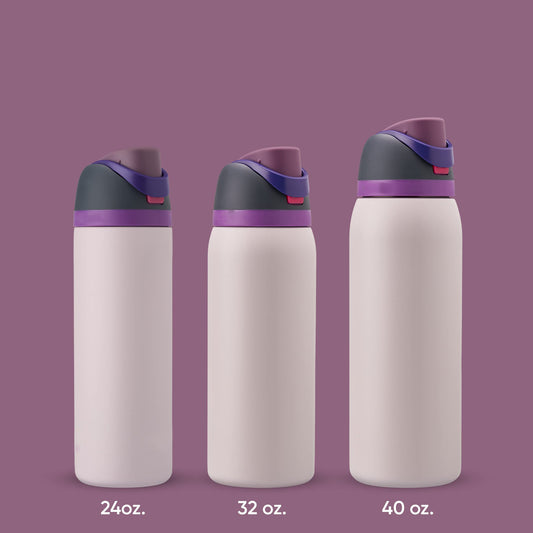 Stainless Steel Vacuum Sports Bottle – Portable & Leakproof